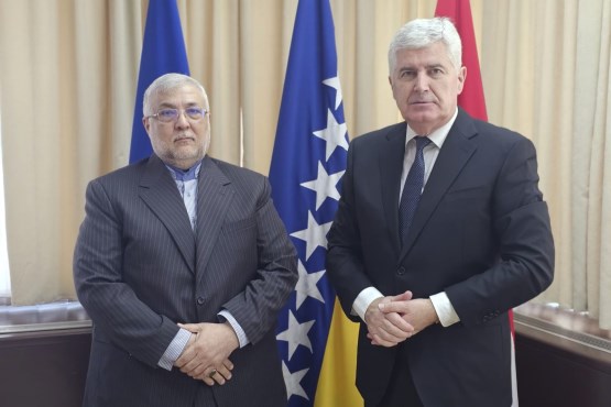 Predsjedavajući Doma naroda PSBiH dr. Dragan Čović održao sastanak s ambasadorom Islamske Republike Iran u BiH